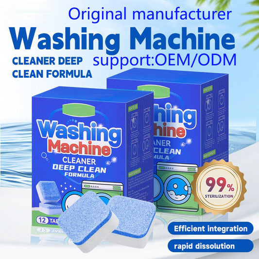 🧼 50 % RABAT! 🌀Vaskemaskine-rengøringstabletter