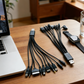 10-i-1 universal USB-opladerkabel