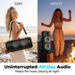 🥳2026 HOT SALE🥳💞50% OFF! Portable Bluetooth Speaker with Mic – 16W loud sound, RGB lights & wired microphone.
