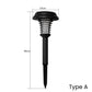 ✨Begrænset tilbagevenden om sommeren & Begrænset tilbud: 50 % rabat✨🚫🦟Solar Mosquito Zapper Lamp Stake