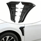 🏎️ 50 % RABAT NU!🔥 Ventilationsklistermærker til bilens skærme – sporty design og beskyttelse mod ridser – universel dekorativ TPU-beklædning ✨