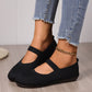 🥳2026 HOT SALE🥳💞Over 50.000 solgt!👟🌬️ 50 % RABAT! Åndbare strikkede flade sko – Bløde som skyer, skridsikker sål. Gå i timevis, og dine fødder forbliver kølige og friske. Din nye favorit! 🌸✨