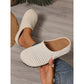 🔥50 % RABAT! 👟Åndbare strikkede slip-on-mules til kvinder – Luftige, behagelige, nemme at glide i☀️✨