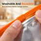 🔥50 % rabat – Hot Sale🧑‍🍳Genanvendelige opbevaringsposer af aluminiumsfolie med lukning (10 stk.)🫑🥕