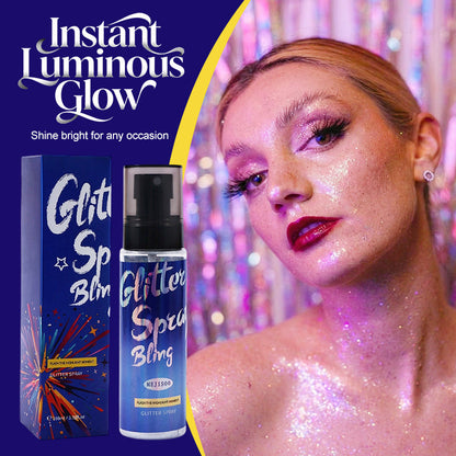 All-Day Body Glitter Spray – Øjeblikkelig strålende glans
