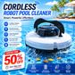 Trådløs robot til rengøring af swimmingpools