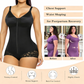 Shapewear-bodysuit med lynlås til kvinder, der former maven