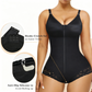 Shapewear-bodysuit med lynlås til kvinder, der former maven