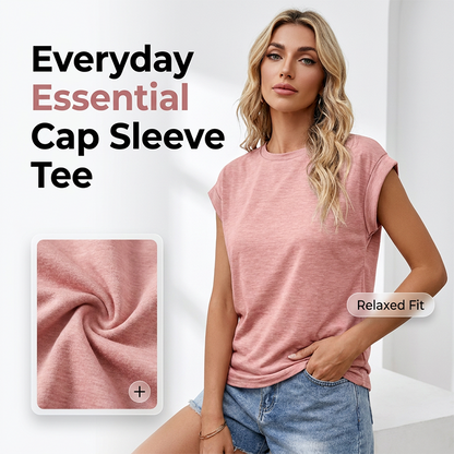 Women's Summer Crew Neck T-Shirt