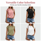Women's Summer Crew Neck T-Shirt