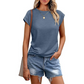 Women's Summer Crew Neck T-Shirt