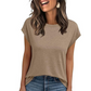 Women's Summer Crew Neck T-Shirt