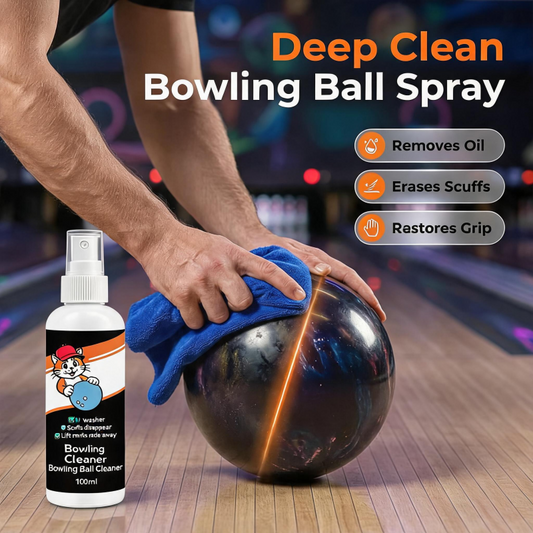 Professionel rengøringsspray til bowlingkugler