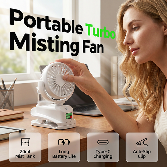 USB-opladelig personlig køleventilator