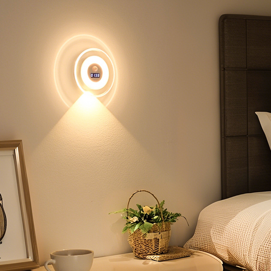 ⌛Tidsbegrænset tilbud – Smart LED-ur med natlampe og bevægelsessensor