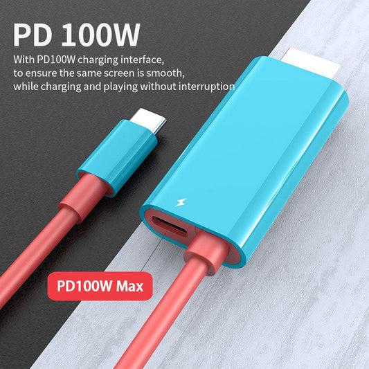 USB-C til HDMI-adapterkabel til Switch
