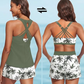 📢50 % rabat i en begrænset periode👙3-delt tankini-badesæt til kvinder med shorts🌊