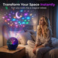 USB-LED Galaxy-projektor-natlampe