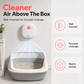 🔥50 % rabat i en begrænset periode! 🌬️Sig farvel til ubehagelige lugte med denne! Smart Quiet Pet Odor Eliminator