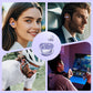 Bluetooth 5.4-øretelefoner med klips og åben ørekonstruktion samt støjreduktion