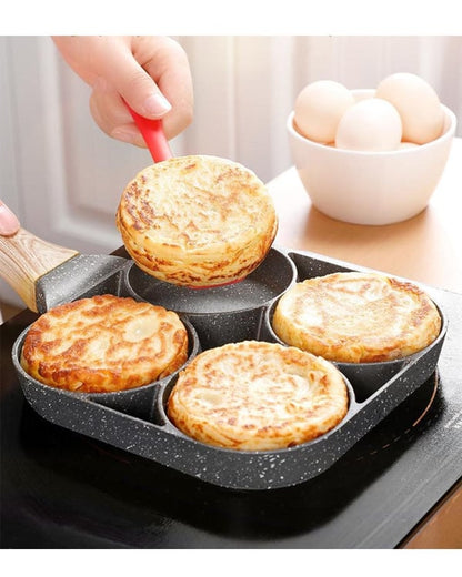 4 huller Maifanshi Stone Non-stick Egg Ham Pot
