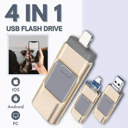 🔥4 i 1 høyhastighets USB-minnepinne med flere minnepinner